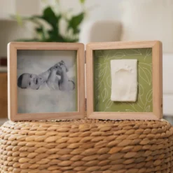 Cadre photo empreintes double olive tree