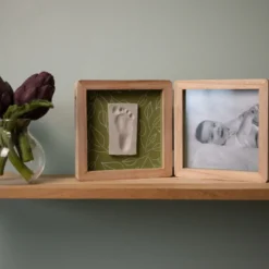 Cadre photo empreintes double olive tree