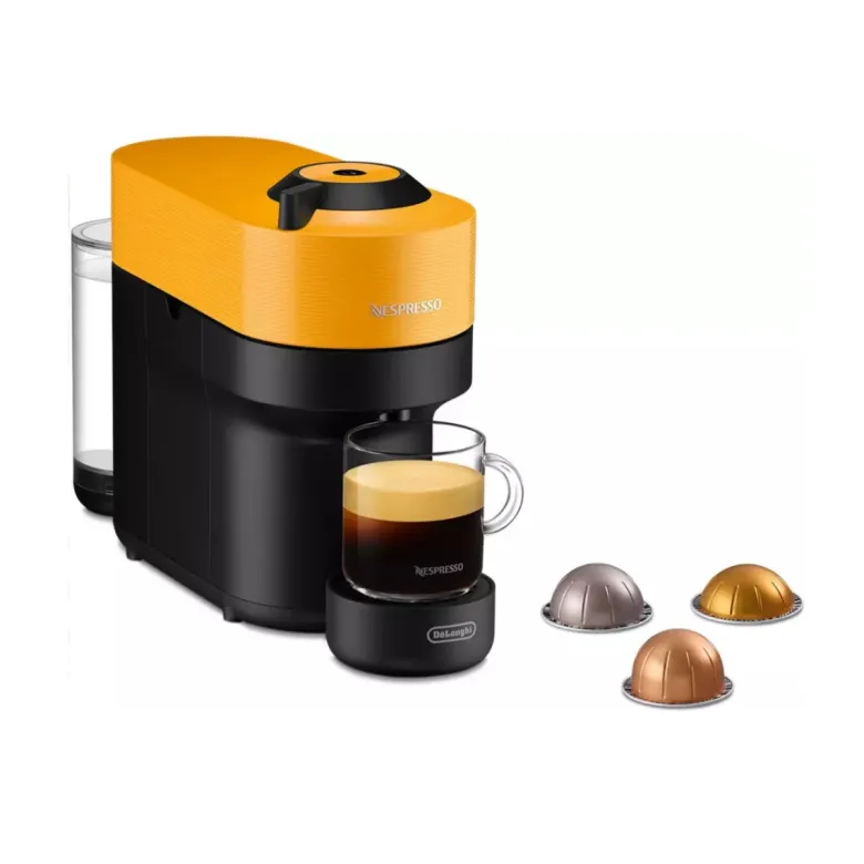 Cafetière nespresso 0.6l orange delonghi env90.y