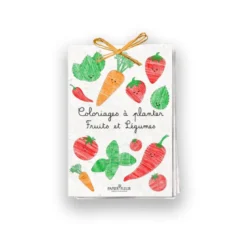 Cahier de coloriage à planter fruits & légumes