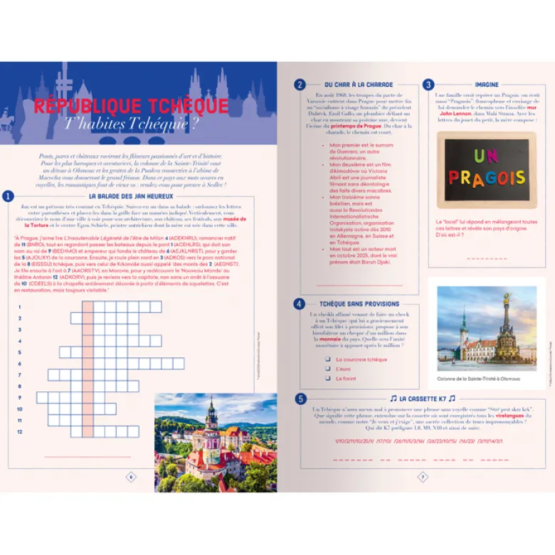 Cahier de vacances voyageur Lonely Planet 2026
