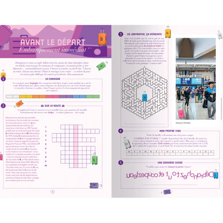 Cahier de vacances voyageur Lonely Planet 2026