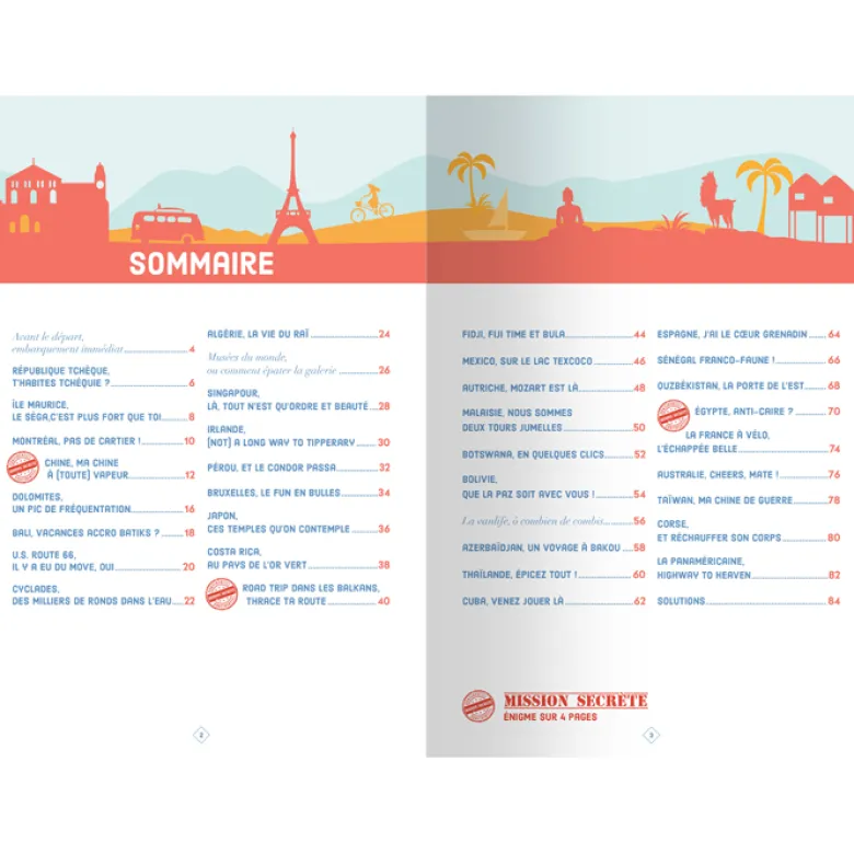 Cahier de vacances voyageur Lonely Planet 2026