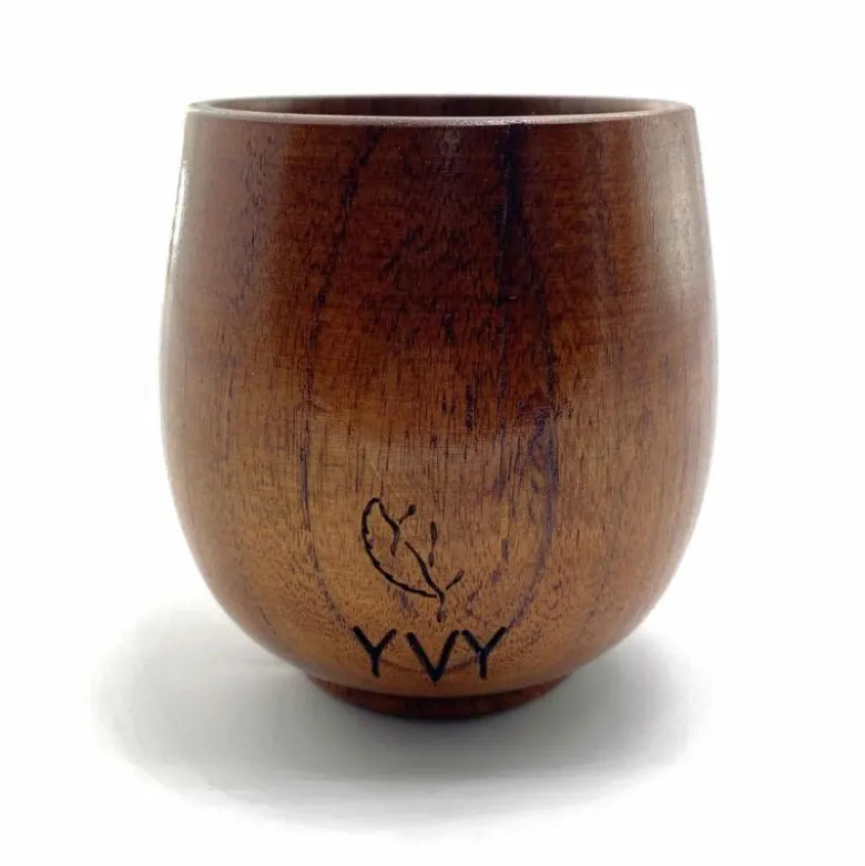 Calebasse à maté en bois