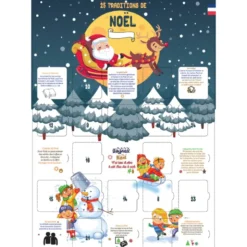 Calendrier avent traditionnel enfant