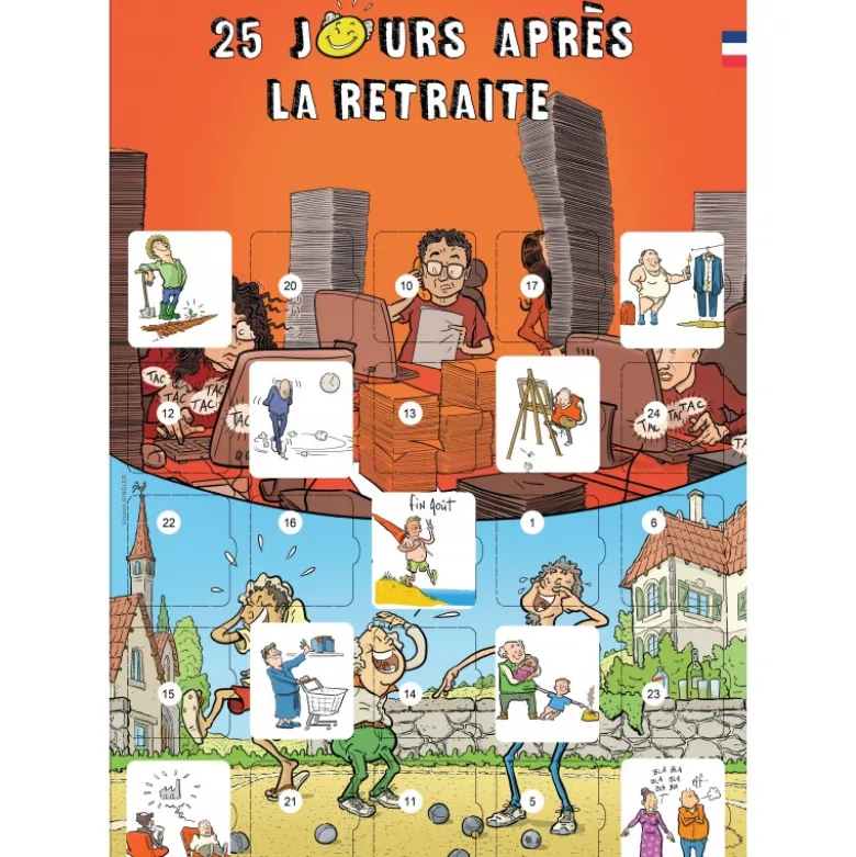 Calendrier de l'après retraite 25 défis