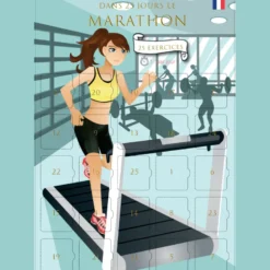 Calendrier de l'avant marathon 25 jours