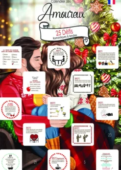 Calendrier de l'avent couple 25 défis