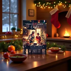 Calendrier de l'avent couple 25 recettes à cuisiner à deux