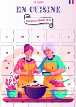 Calendrier de l'avent cuisine 25 astuces