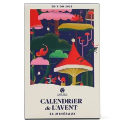 Calendrier de l'Avent 24 minéraux à collectionner