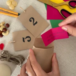 Calendrier de l'avent à personnaliser