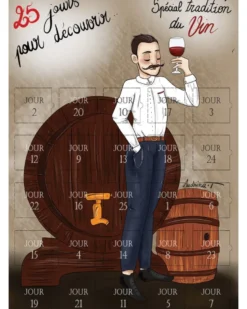 Calendrier de l'avent vin 25 astuces