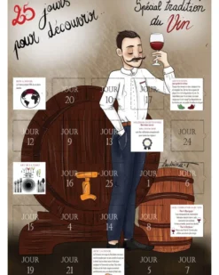 Calendrier de l'avent vin 25 astuces