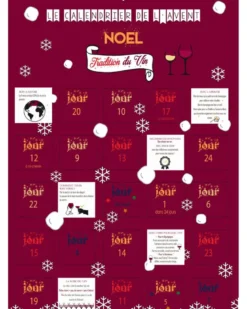 Calendrier de l'avent vin 25 astuces