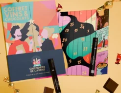Calendrier de l'avent : vins et chocolats