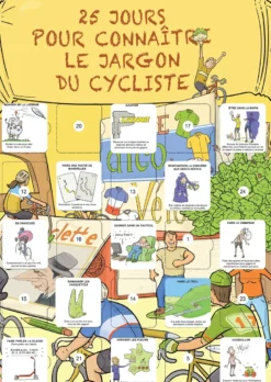 Calendrier du cycliste 25 expressions