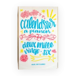 Calendrier à planter 2026 « l’art et la couleur » – édition premium