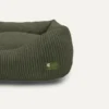Cama, panier chien chat velours vert s