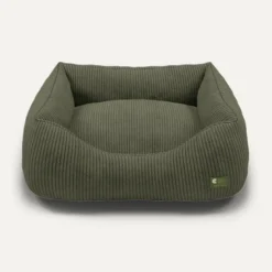 Cama, panier chien chat velours vert s