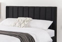 Cambridge lit 140x190 cm en velours noir
