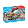 Camion de chantier avec grue