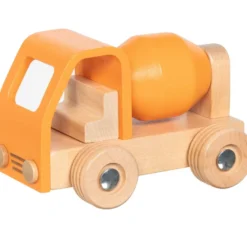 Camion toupie orange