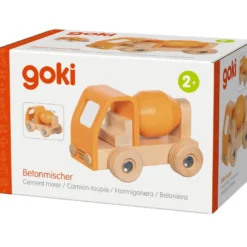 Camion toupie orange