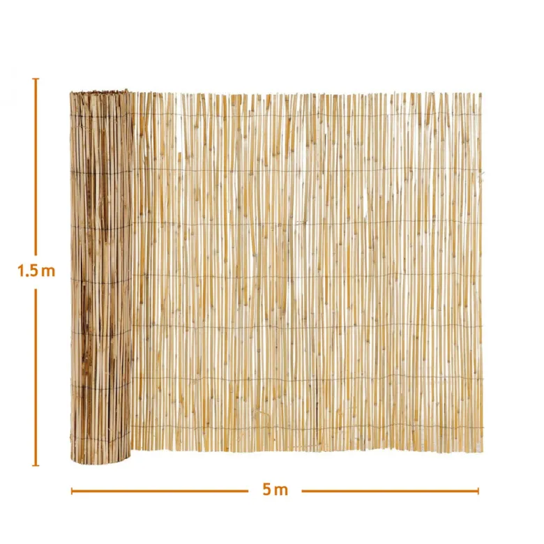 Canisse en roseau fendu 1.50 x 5 m