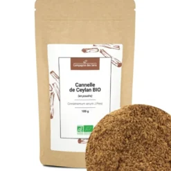 Cannelle de ceylan bio - 100g - en poudre