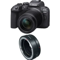 Canon eos r10 + rf-s 18-150mm f3.5-6.3 is stm + bague ef-eos r