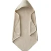 Cape de bain en coton bio fog
