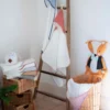 Cape de bain en gaze de coton jeanne