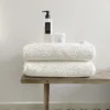 Cape de bain ours écrue (80 x 80 cm)