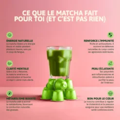 10 capsules matcha cérémonie compatibles nespresso - bobo matcha