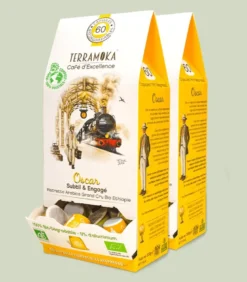 120 capsules nespresso® home compost en café bio d'ethiopie