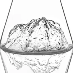 Carafe à eau : mont blanc