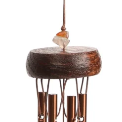 Carillon bois et perles de verre