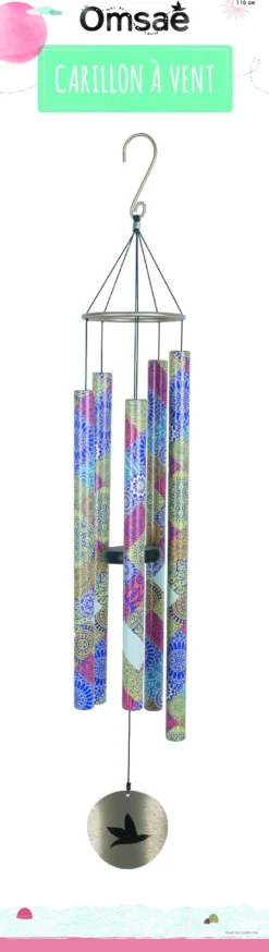 Carillon à vent bohemian 116 cm