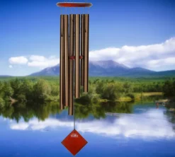 Carillon à vent encore terre - bronze