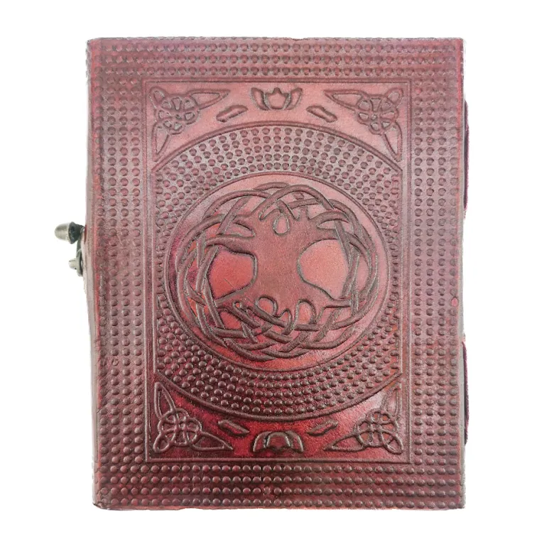 Carnet cuir hook tree pm