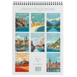 Carnet de coloriage a4 - voyage voyage