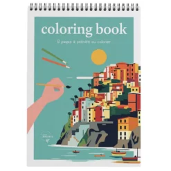 Carnet de coloriage a4 - voyage voyage