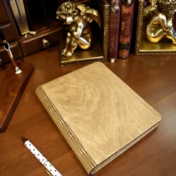 Carnet en bois