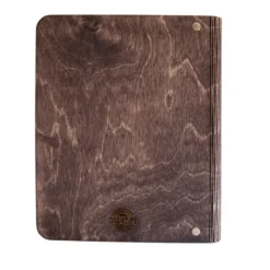 Carnet en bois - Triskel
