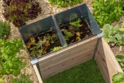 Carré potager bois l175 x l170 x h40