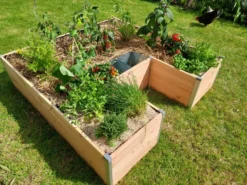 Carré potager bois l175 x l170 x h40