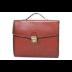 Cartable katana cuir de vachette collet k 68128 Marron