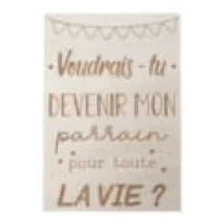 Carte demande parrain
