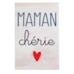Carte en bois maman chérie